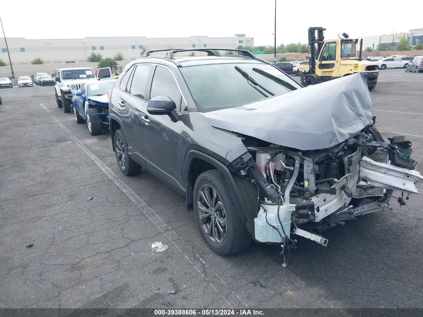 2022 TOYOTA RAV4 XLE PREMIUM HYBRID