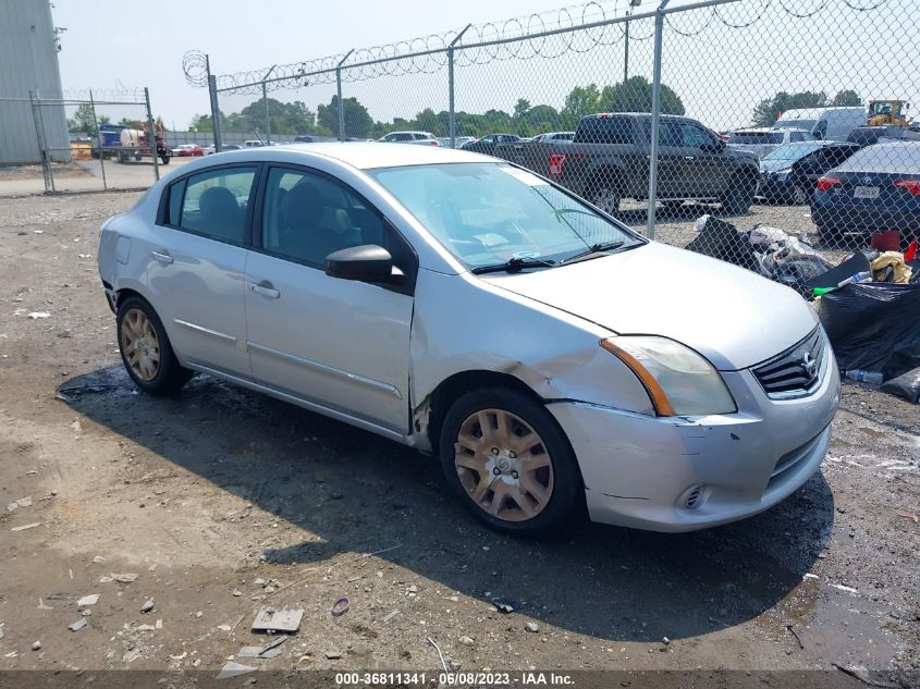 2010 NISSAN SENTRA 2.0S