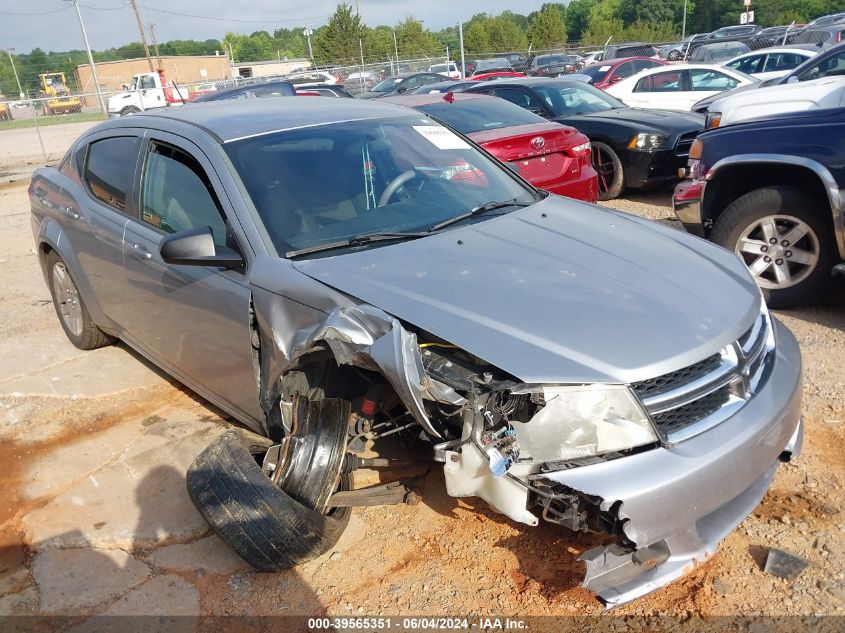 2013 DODGE AVENGER SE