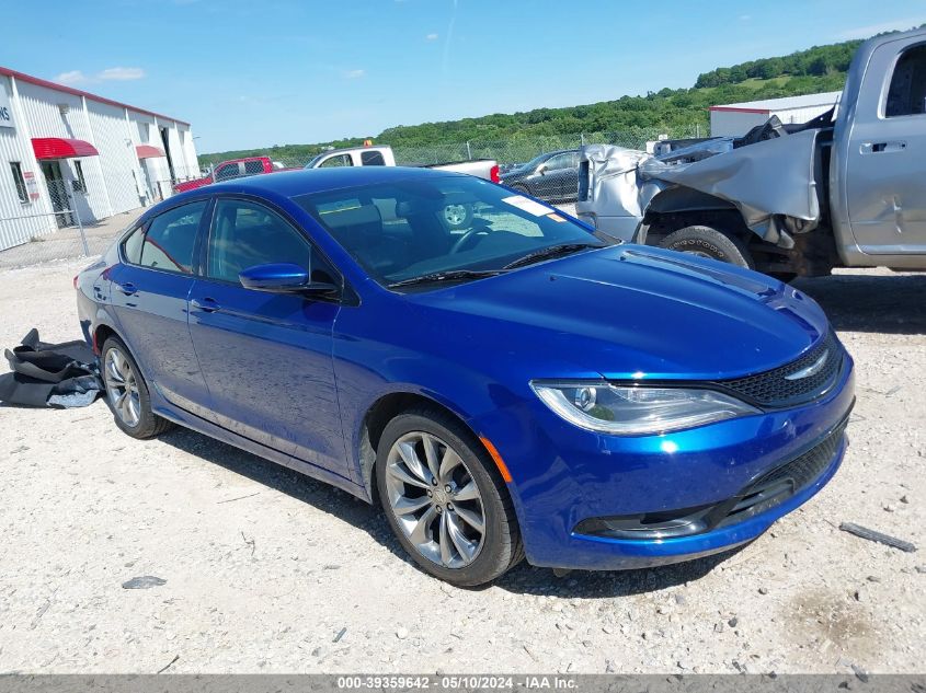 2015 CHRYSLER 200 S