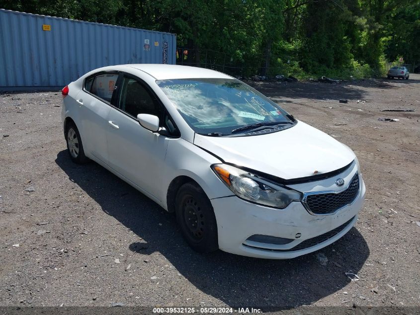 2014 KIA FORTE LX