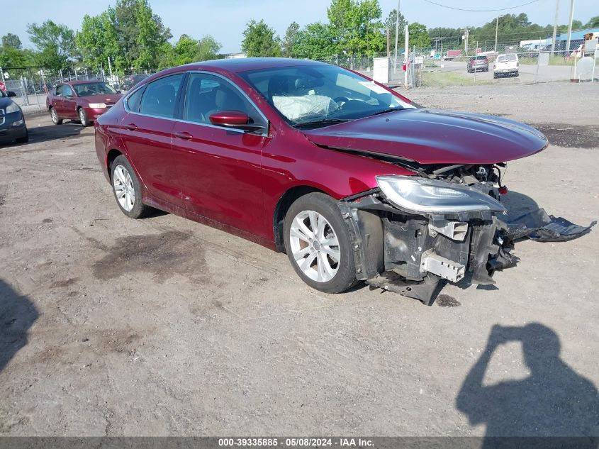 2016 CHRYSLER 200 LIMITED