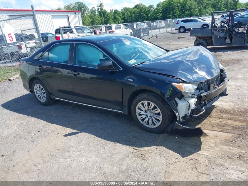 2013 TOYOTA CAMRY HYBRID LE