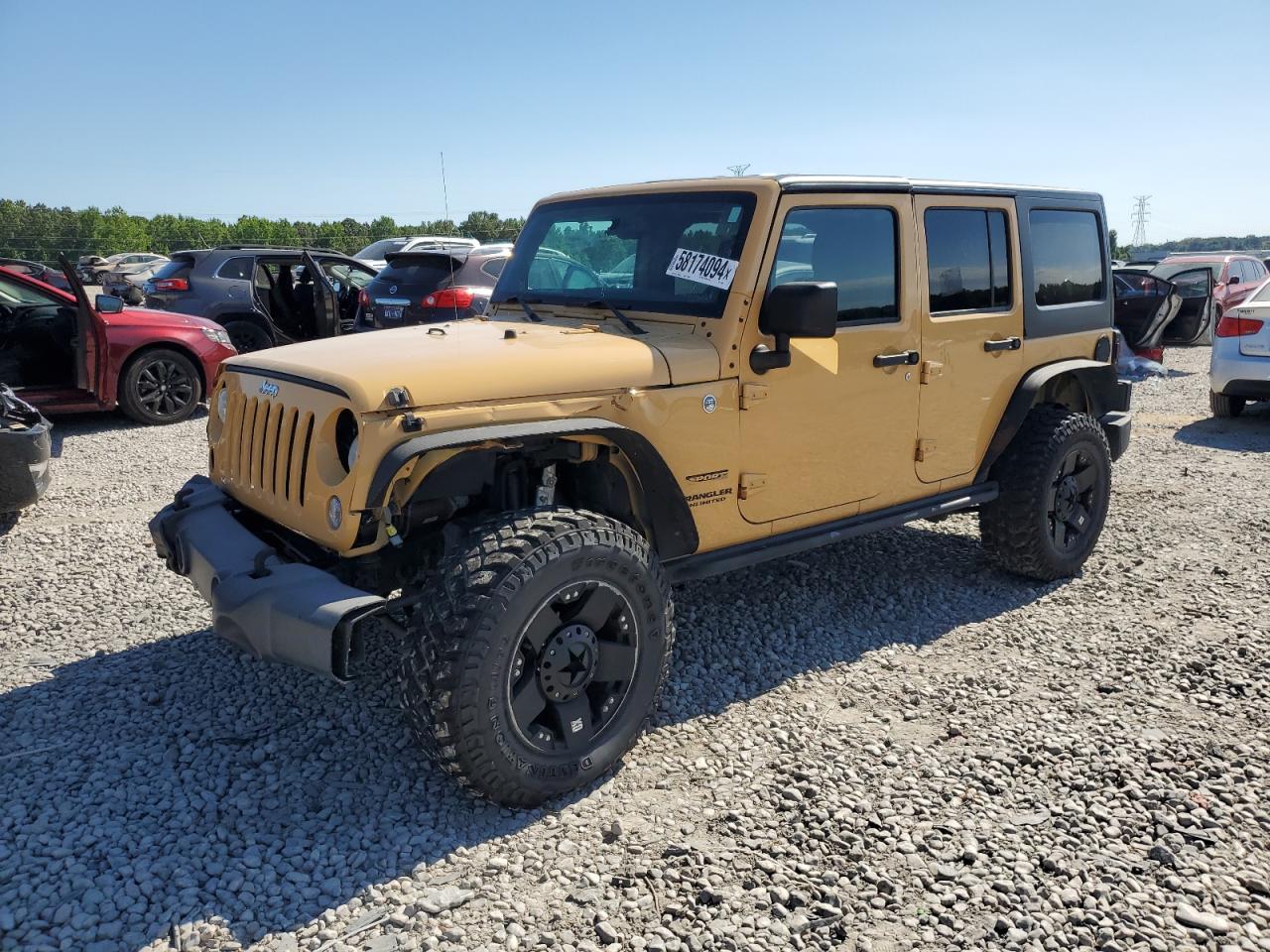 2014 JEEP WRANGLER UNLIMITED SPORT