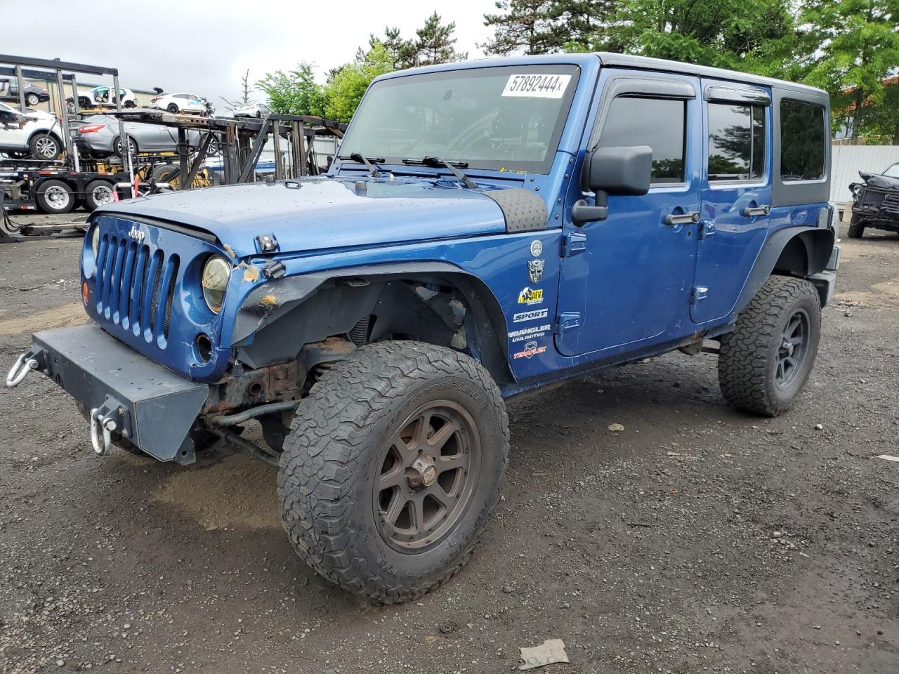 2010 JEEP WRANGLER UNLIMITED SPORT