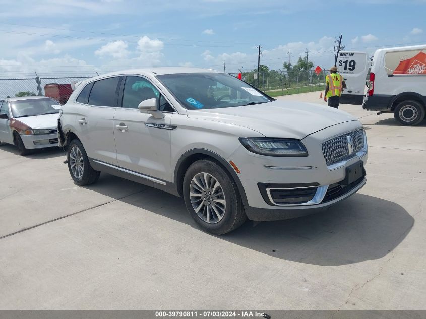 2019 LINCOLN NAUTILUS SELECT