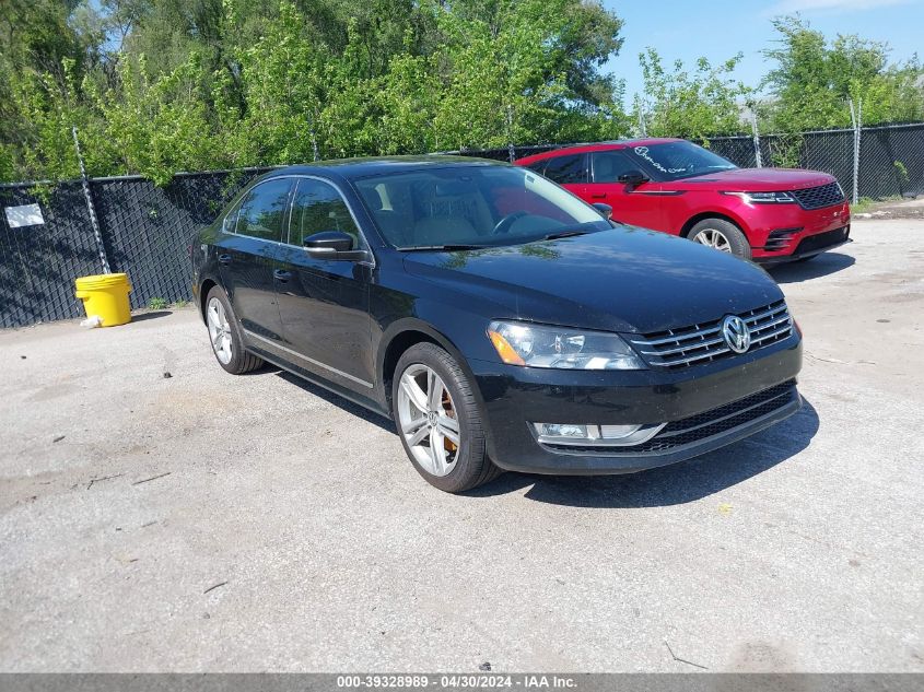 2014 VOLKSWAGEN PASSAT 2.0L TDI SEL PREMIUM