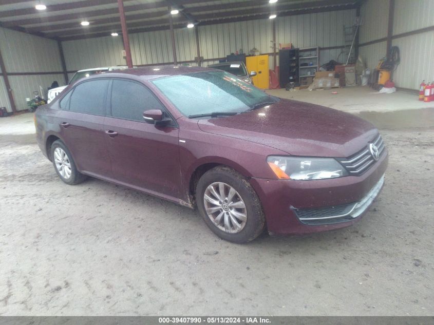 2014 VOLKSWAGEN PASSAT 1.8T WOLFSBURG EDITION