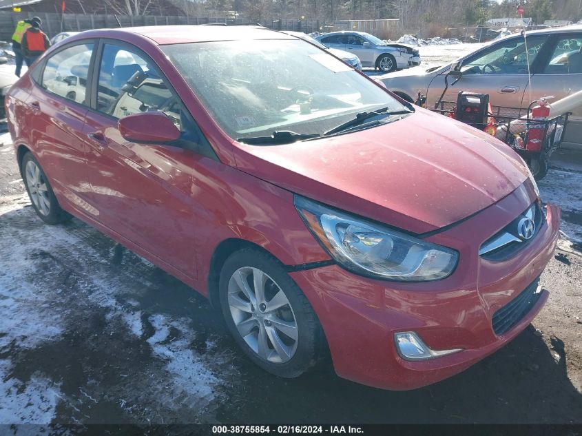 2013 HYUNDAI ACCENT GLS