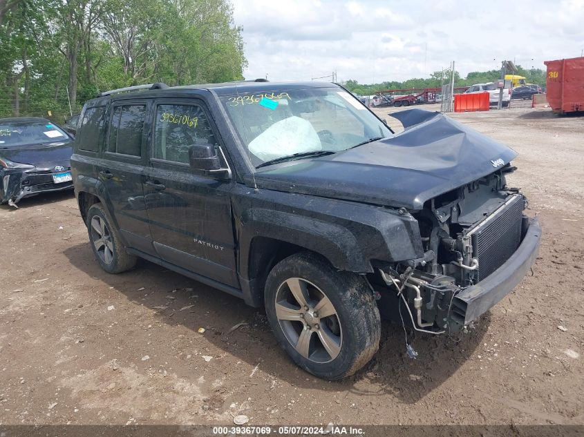 2016 JEEP PATRIOT HIGH ALTITUDE EDITION