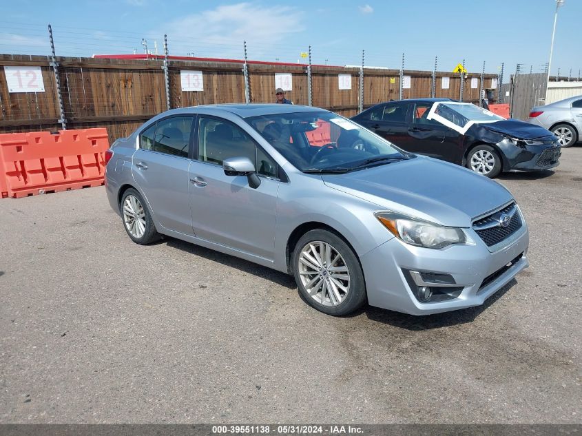 2015 SUBARU IMPREZA 2.0I LIMITED