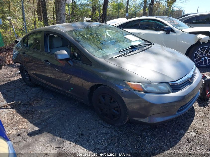 2012 HONDA CIVIC LX