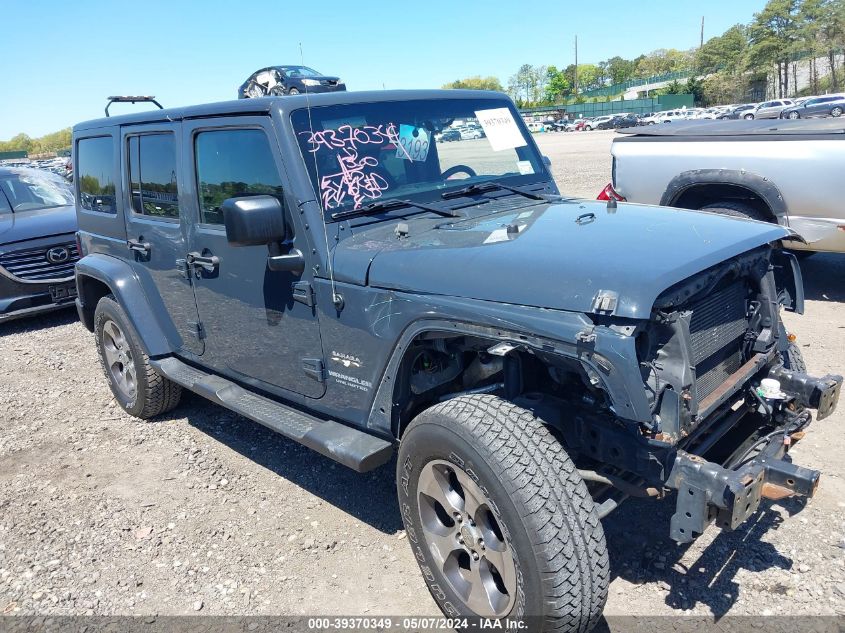 2017 JEEP WRANGLER UNLIMITED SAHARA 4X4