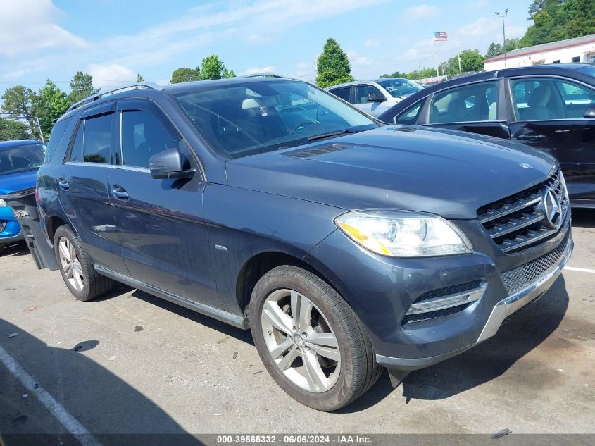 2012 MERCEDES-BENZ ML 350 4MATIC