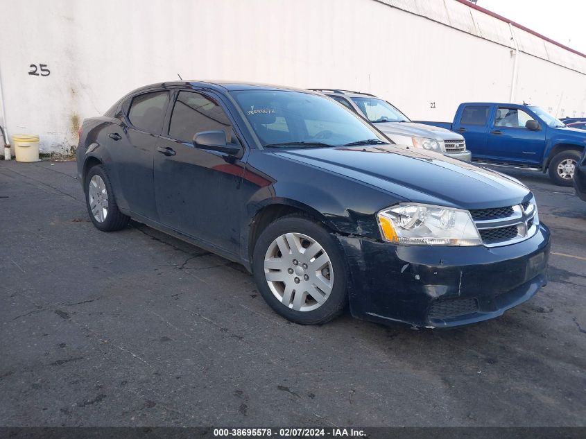 2012 DODGE AVENGER SE