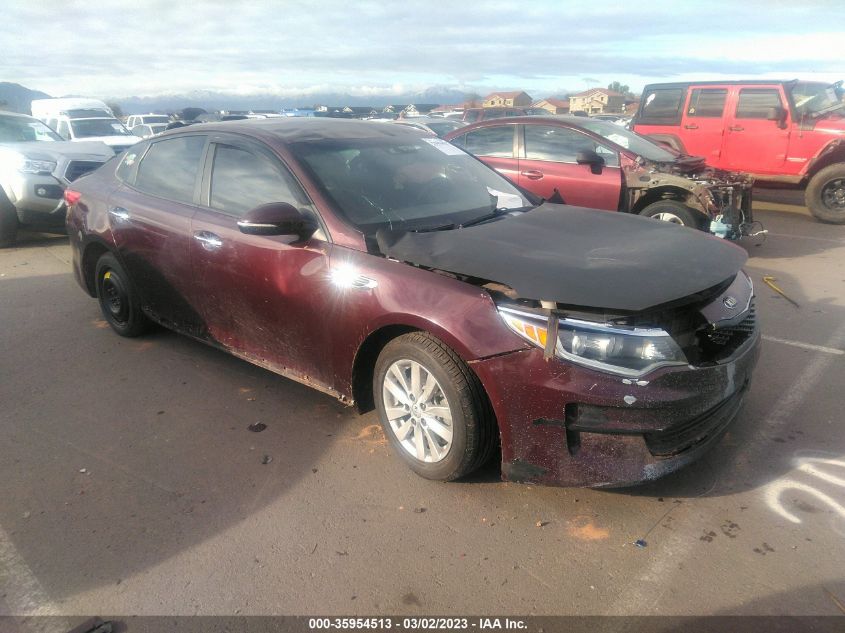 2016 KIA OPTIMA LX TURBO