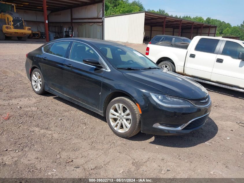 2016 CHRYSLER 200 LIMITED