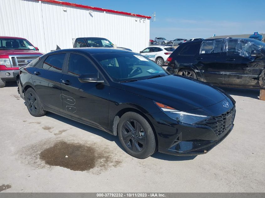 2023 HYUNDAI ELANTRA HYBRID BLUE