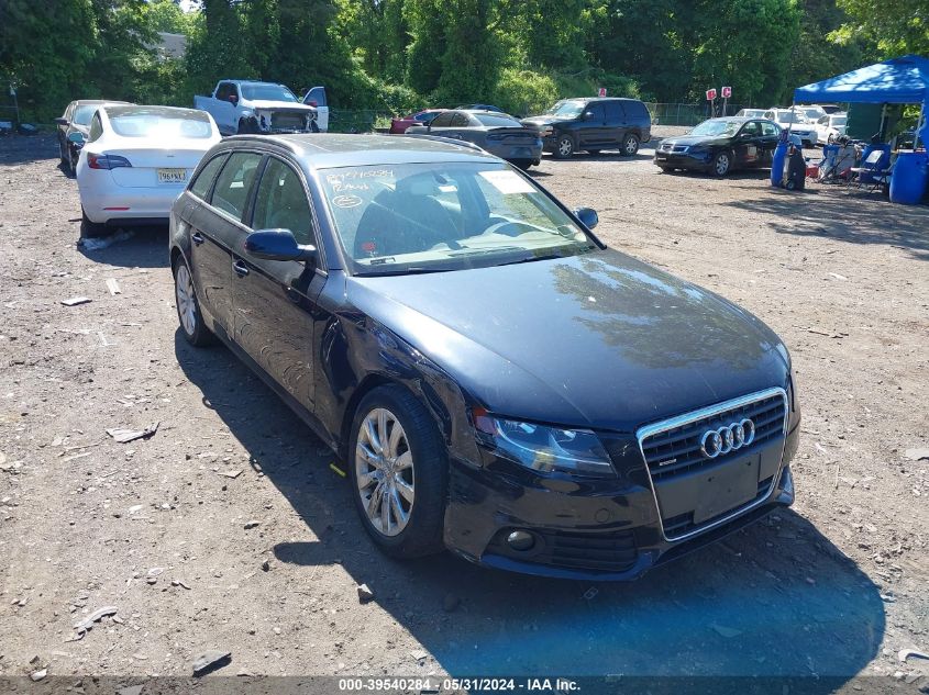 2012 AUDI A4 2.0T PREMIUM