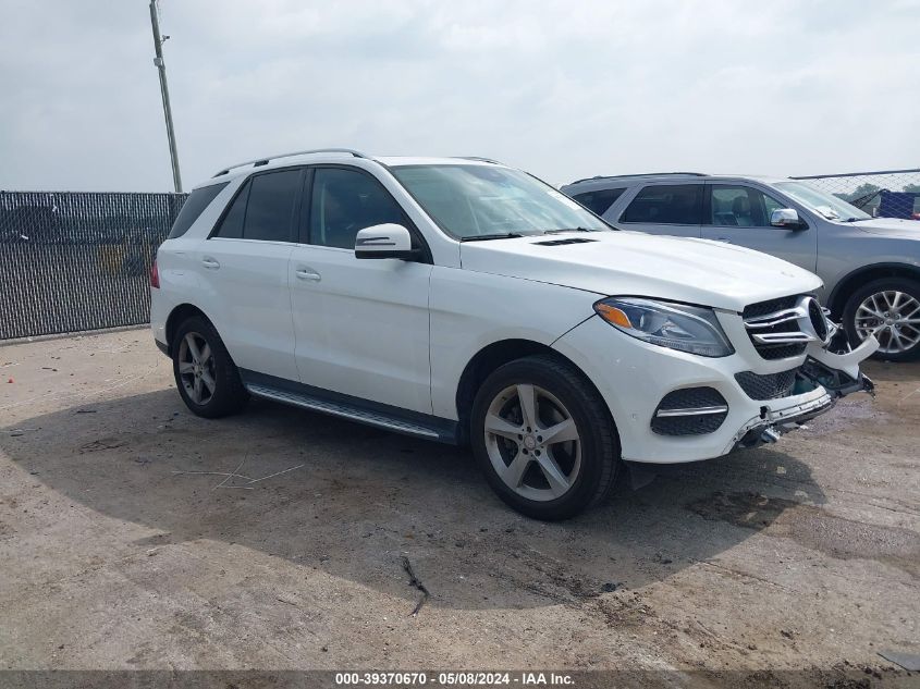 2016 MERCEDES-BENZ GLE 350