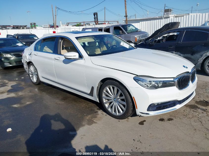 2016 BMW 740I