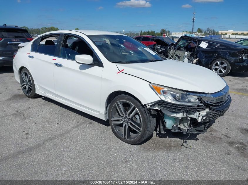 2017 HONDA ACCORD SPORT