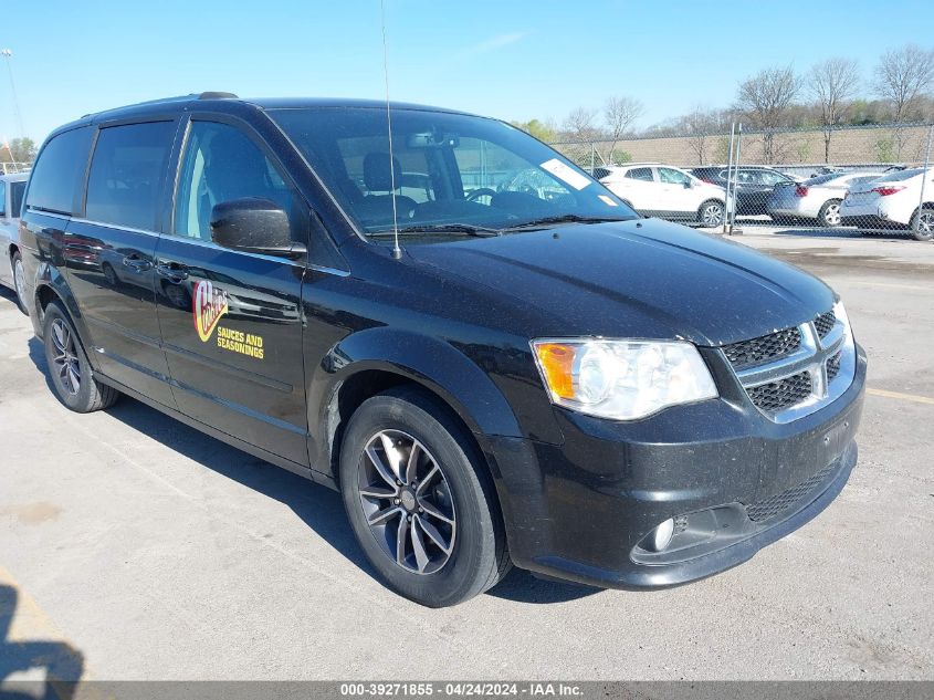 2017 DODGE GRAND CARAVAN SXT