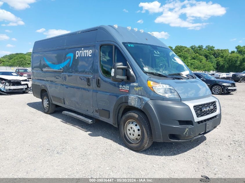 2019 RAM PROMASTER 3500 CARGO VAN HIGH ROOF 159 WB EXT