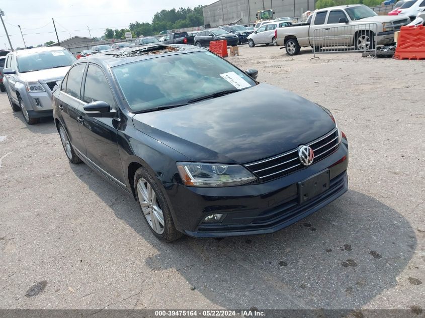 2017 VOLKSWAGEN JETTA 1.8T SEL