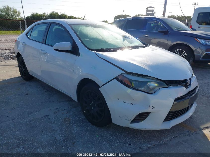 2016 TOYOTA COROLLA LE