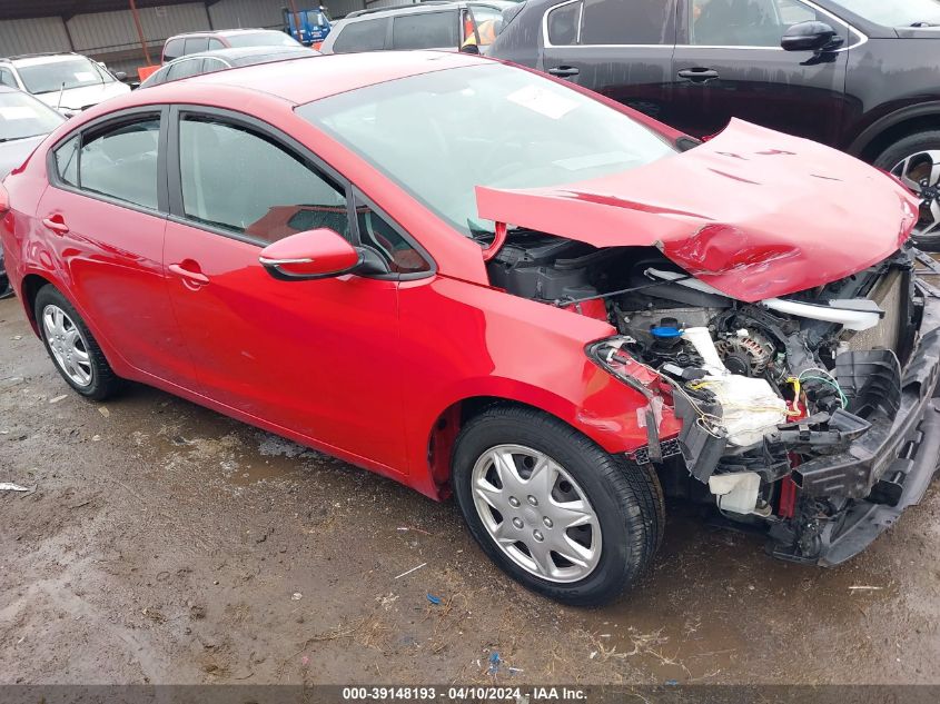 2016 KIA FORTE LX