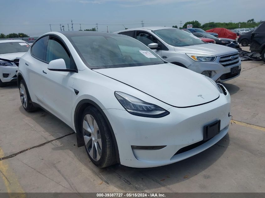 2022 TESLA MODEL Y LONG RANGE DUAL MOTOR ALL-WHEEL DRIVE