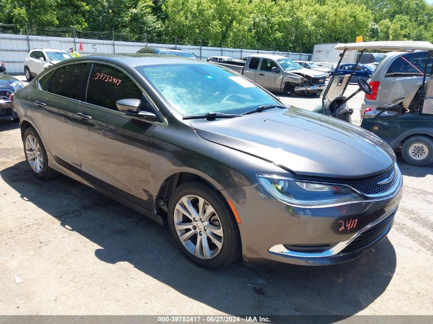 2016 CHRYSLER 200 LIMITED