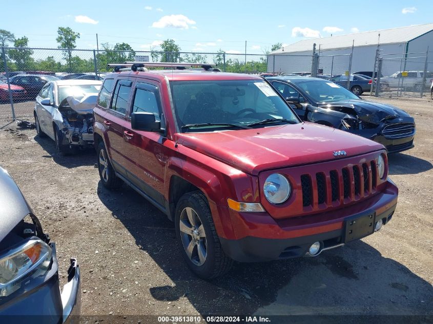 2016 JEEP PATRIOT HIGH ALTITUDE EDITION