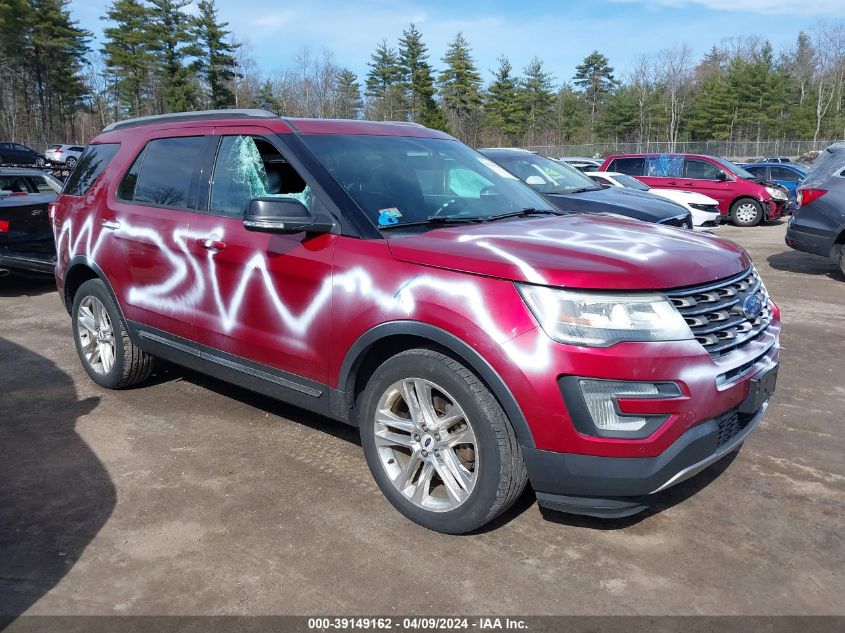 2016 FORD EXPLORER XLT