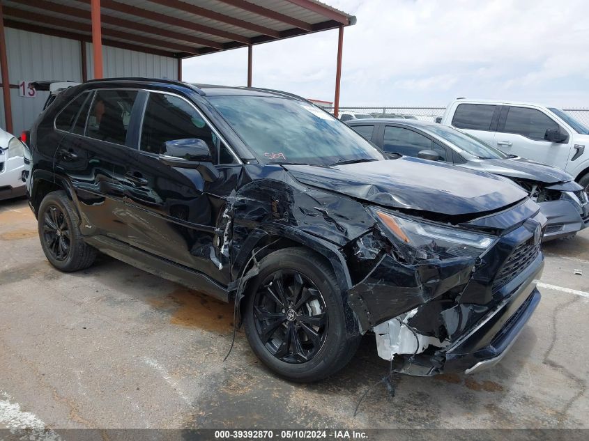 2022 TOYOTA RAV4 SE HYBRID