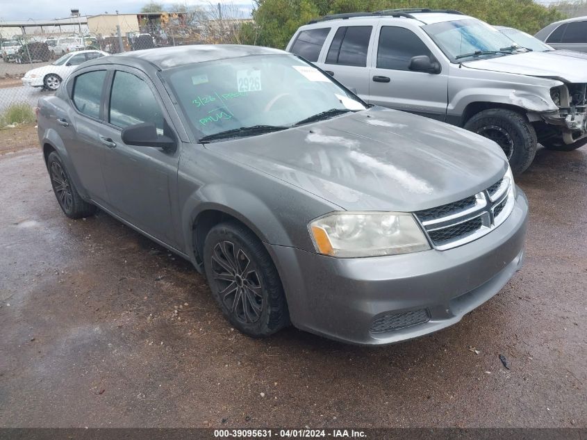 2012 DODGE AVENGER SE