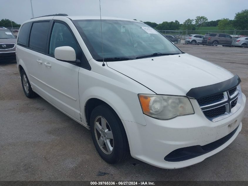 2012 DODGE GRAND CARAVAN SXT