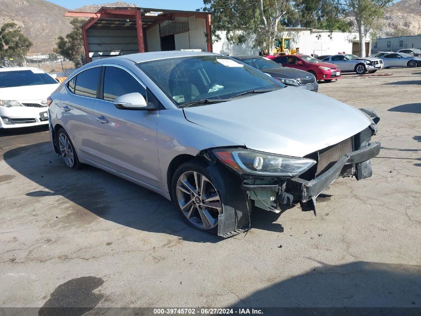 2017 HYUNDAI ELANTRA LIMITED