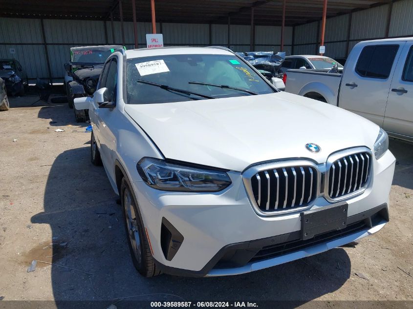 2022 BMW X3 SDRIVE30I