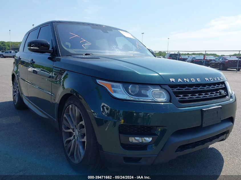 2016 LAND ROVER RANGE ROVER SPORT 5.0L V8 SUPERCHARGED/5.0L V8 SUPERCHARGED DYNAMIC