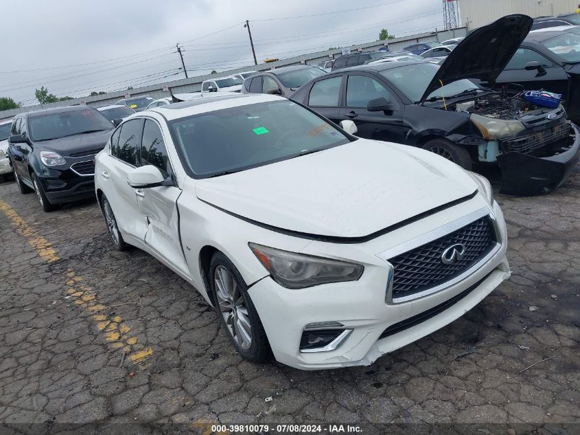 2018 INFINITI Q50 LUXE/SPORT