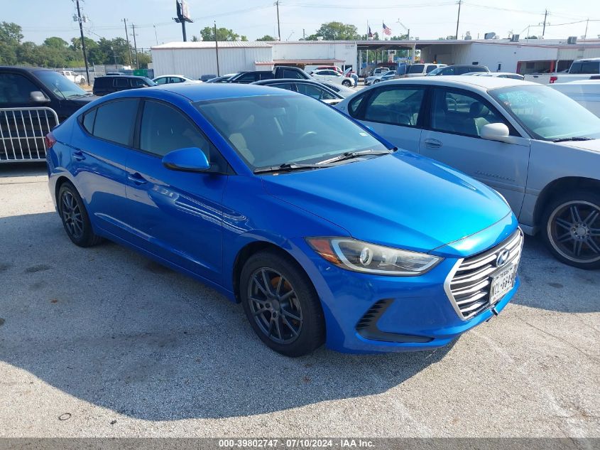 2017 HYUNDAI ELANTRA SE