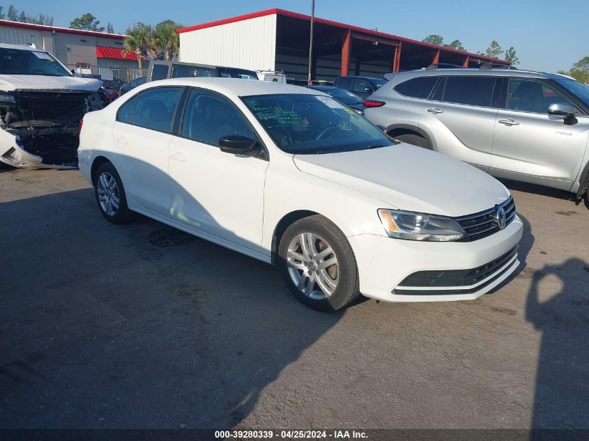 2015 VOLKSWAGEN JETTA 2.0L S