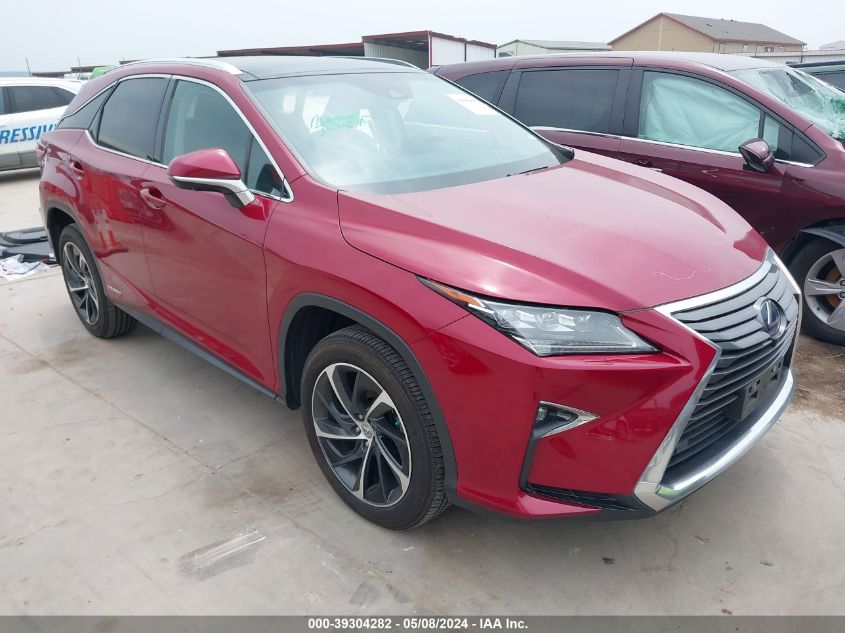 2016 LEXUS RX 450H