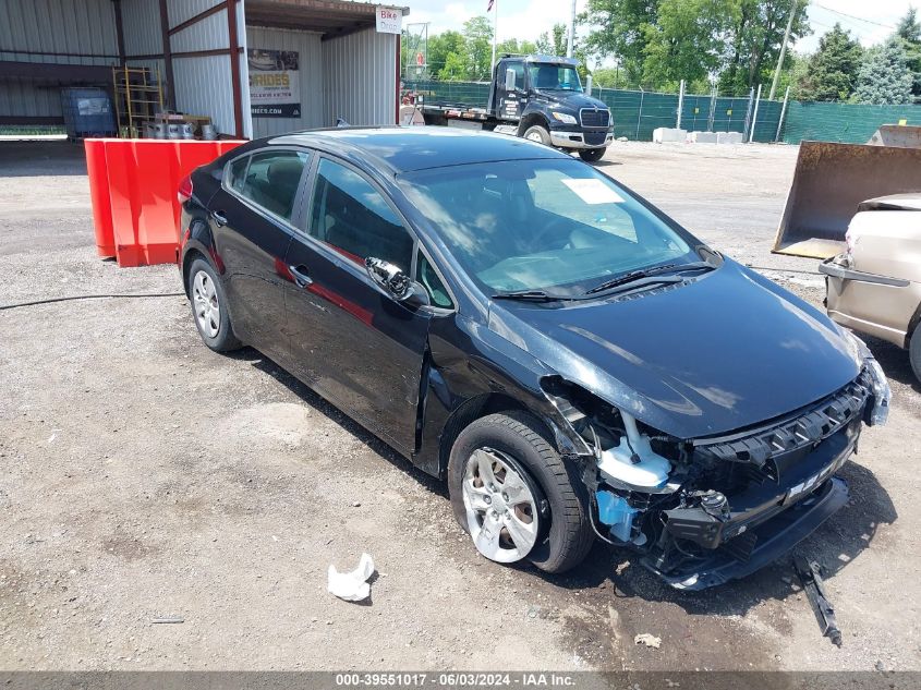 2017 KIA FORTE LX