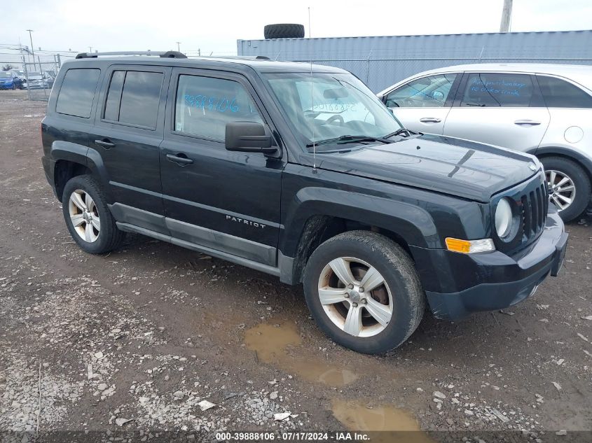 2011 JEEP PATRIOT LATITUDE X