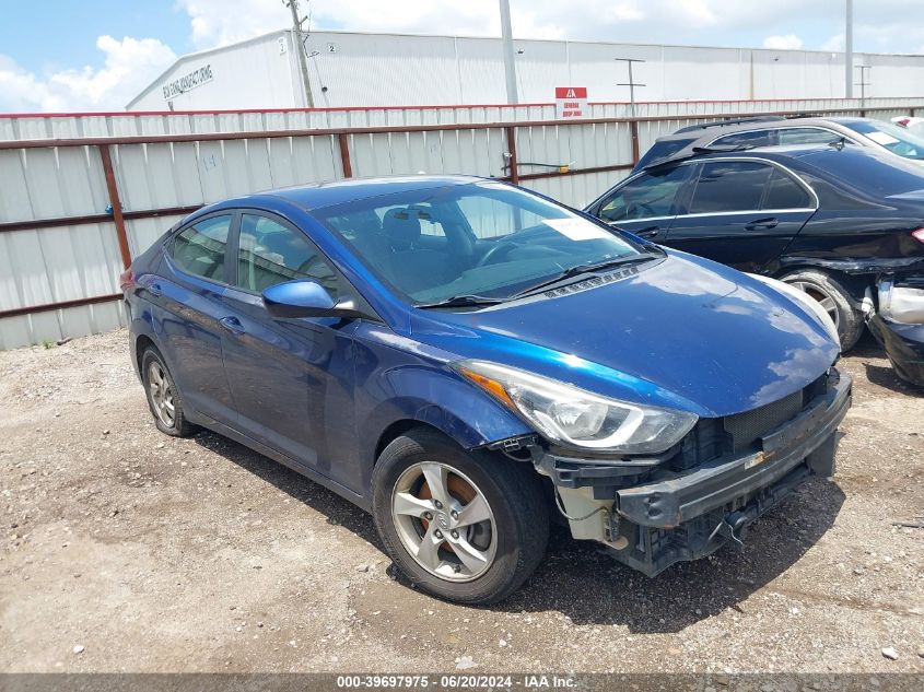 2015 HYUNDAI ELANTRA SE/SPORT/LIMITED