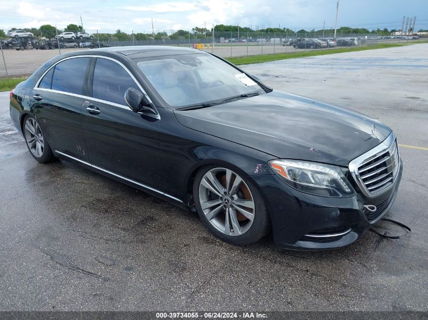 2015 MERCEDES-BENZ S 550