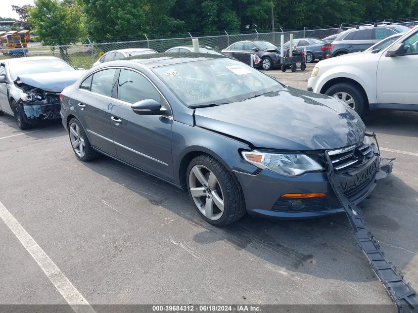 2012 VOLKSWAGEN CC LUX PLUS